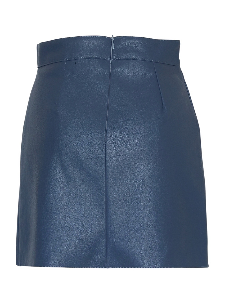 カラーレザースカート☆ニット贈呈 BLUE スタイリングイメージ3