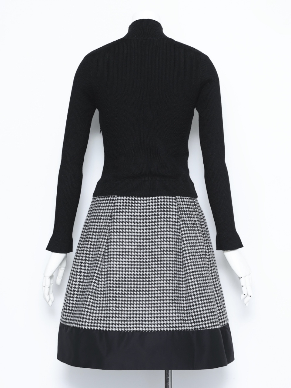 ハートビジュー千鳥切替ワンピース スタイリングイメージ3