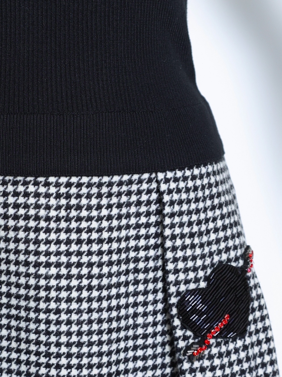 ハートビジュー千鳥切替ワンピース スタイリングイメージ6