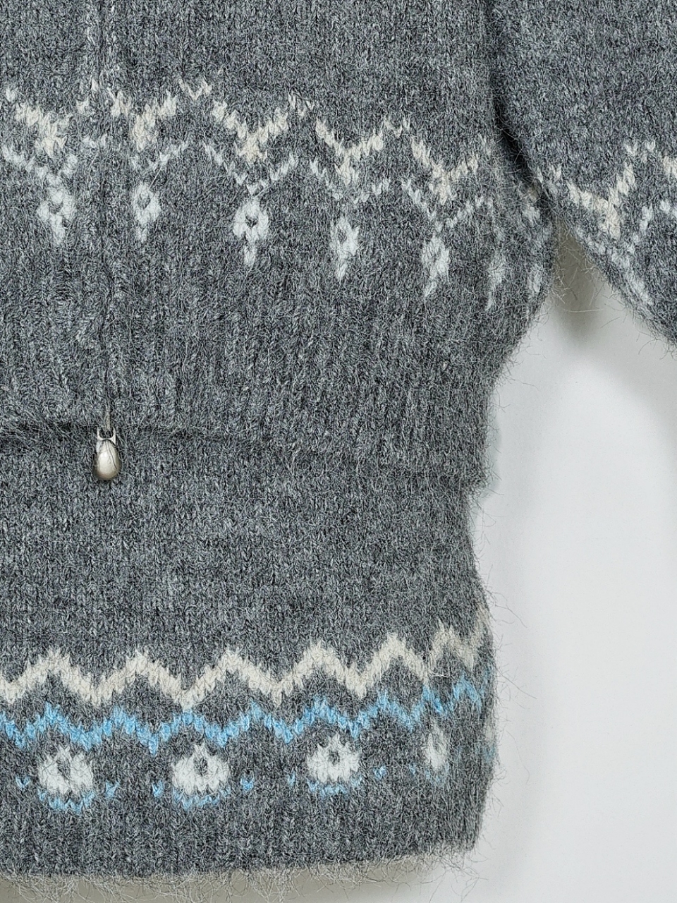 ノルディックウールニットセットアップGRAY スタイリングイメージ7