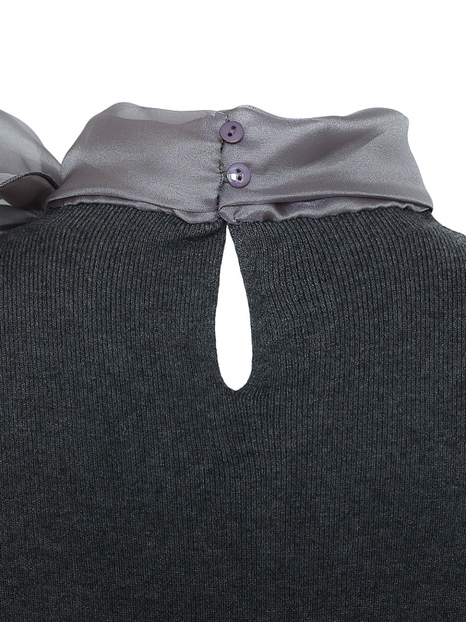 オーガンジーリボンニットGRAY スタイリングイメージ6