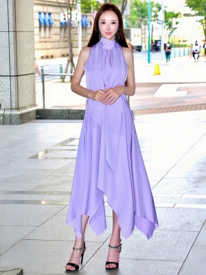 LUXEフェアリードレスLAVENDER