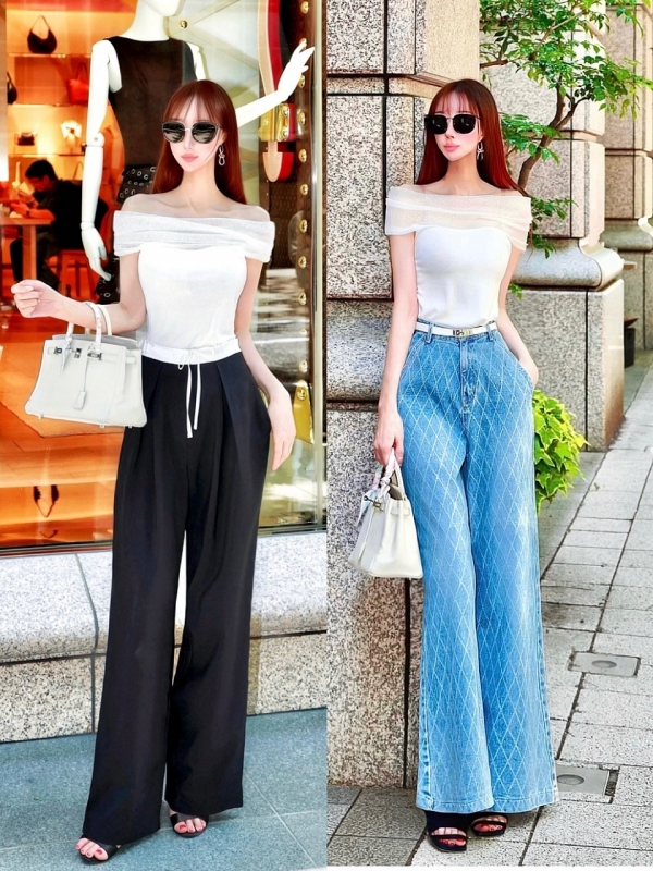 ドットチュール2wayトップスWHITE 商品イメージ2