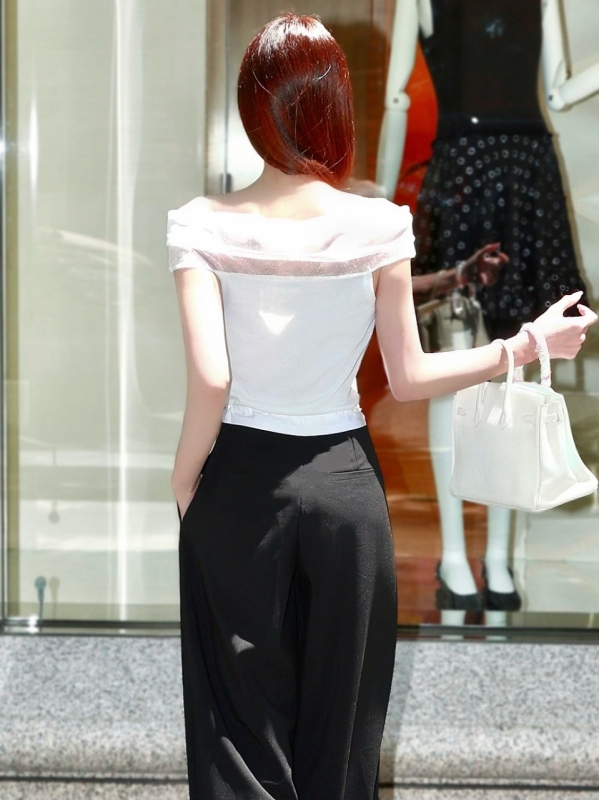 ドットチュール2wayトップスWHITE 商品イメージ4