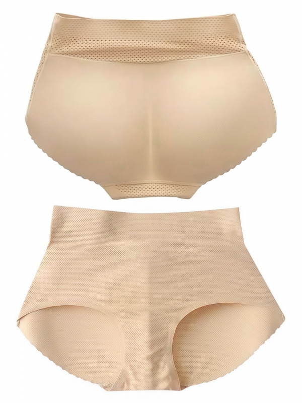 パッド入りシームレス桃尻補正ショーツBEIGE 商品イメージ2