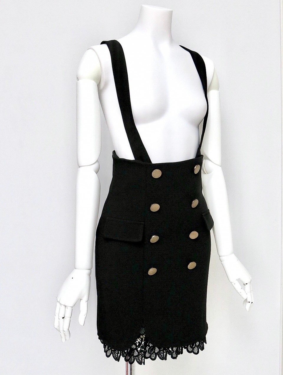 エレナサスペンダーワンピースblack Miimi Official Online Store