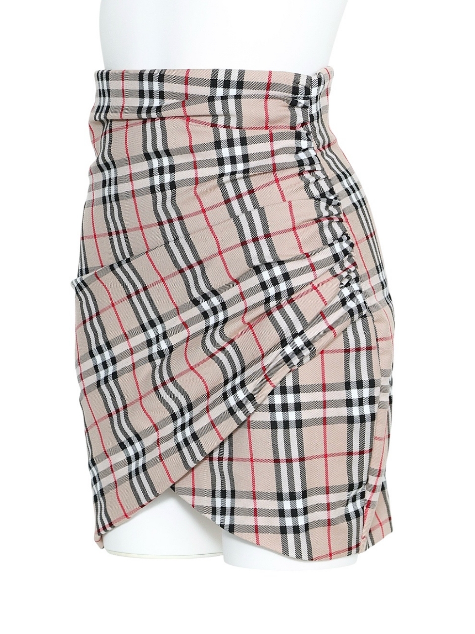 ニコルチェックミニスカート スタイリングイメージ3