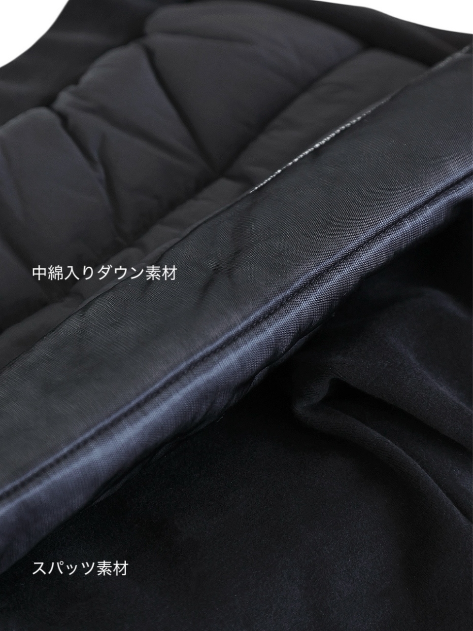 レギンズ一体化ダウンスカート スタイリングイメージ5