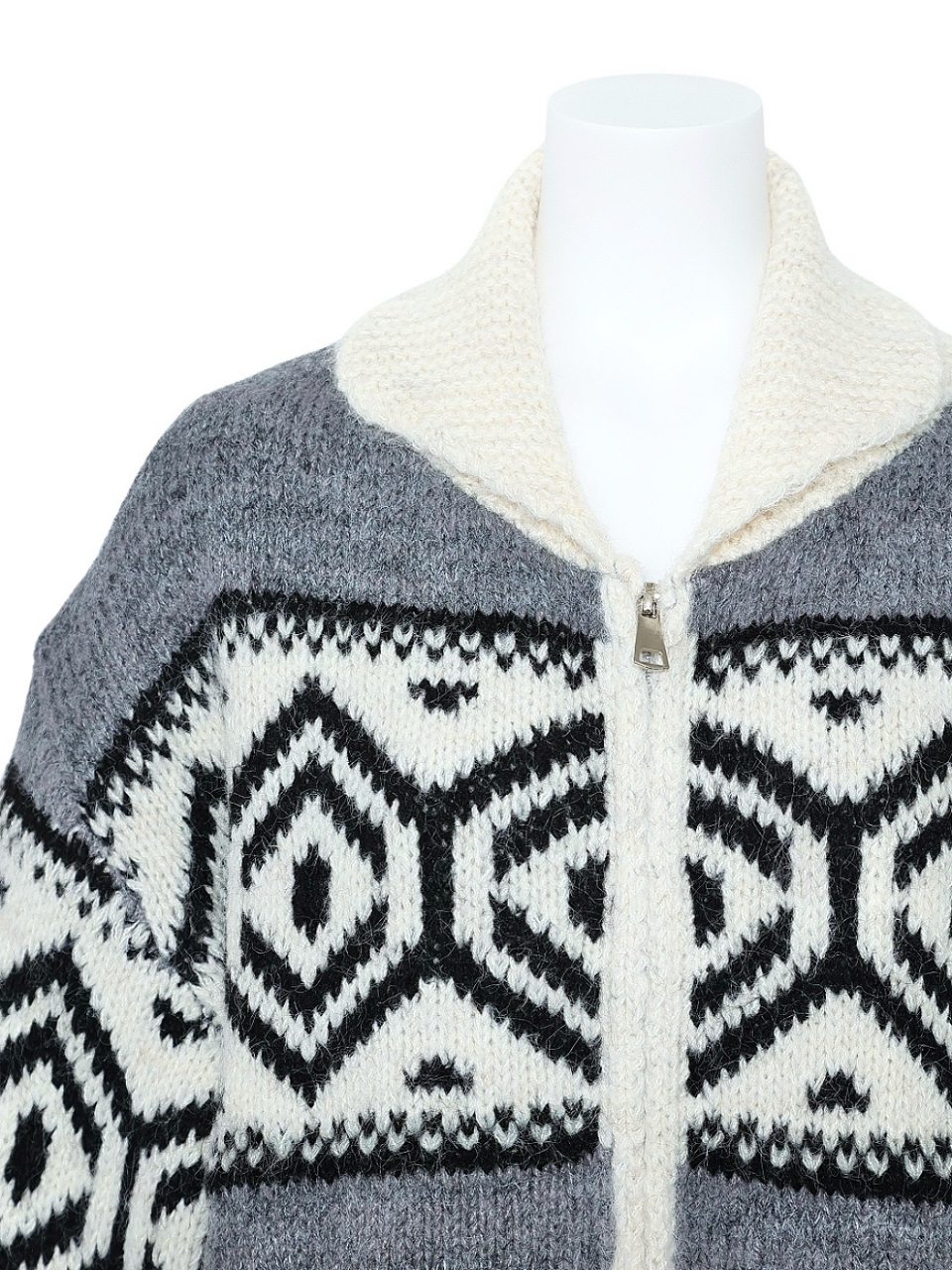 ノルディックリュクスWOOLブルゾンGRAY スタイリングイメージ4