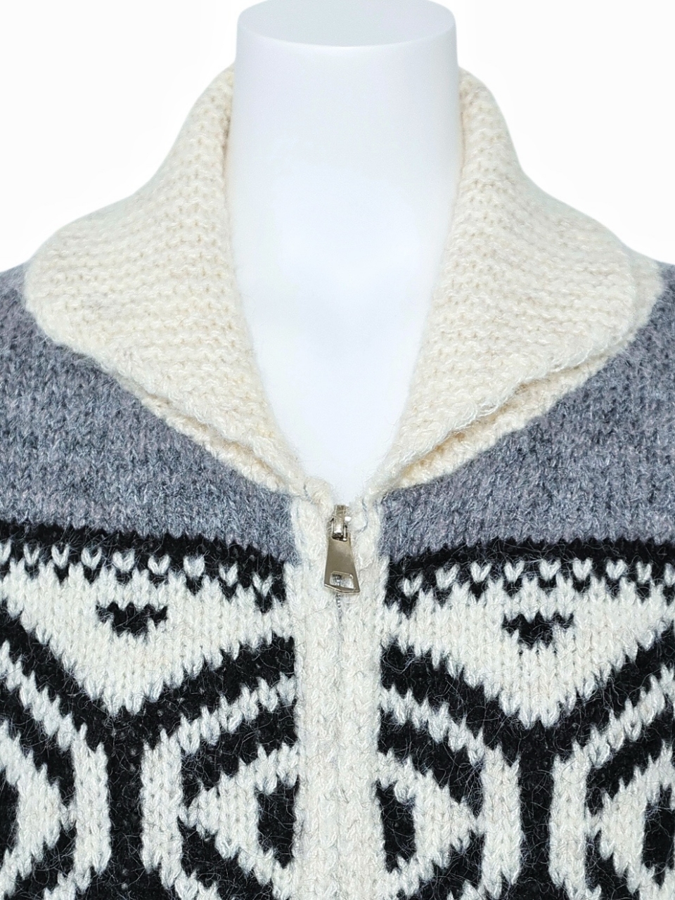 ノルディックリュクスWOOLブルゾンGRAY スタイリングイメージ5