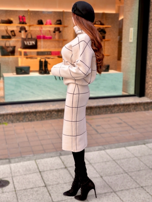 MiaニットセットアップBEIGE 商品イメージ3