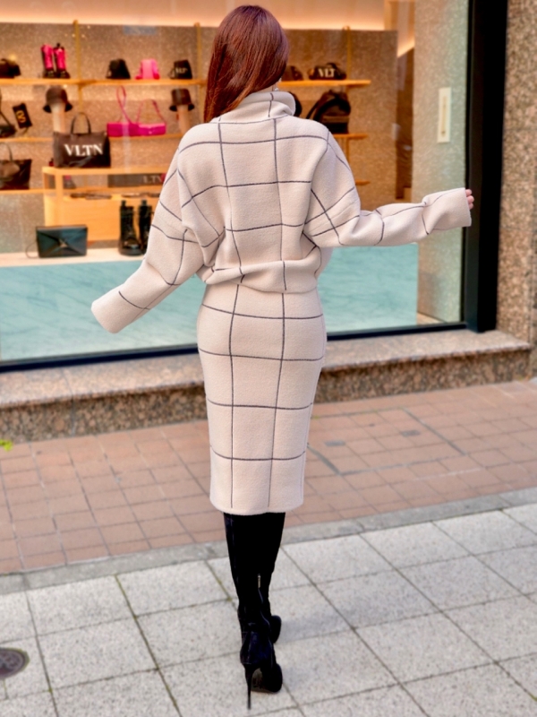 MiaニットセットアップBEIGE 商品イメージ4